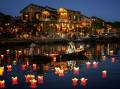A night time view of Thu Bon river at Hoi An Ancient Town, Central Vietnam. Picture supplied