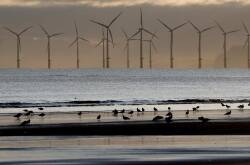 Climate groups have won a legal challenge over the British government's carbon budgets. (AP PHOTO)