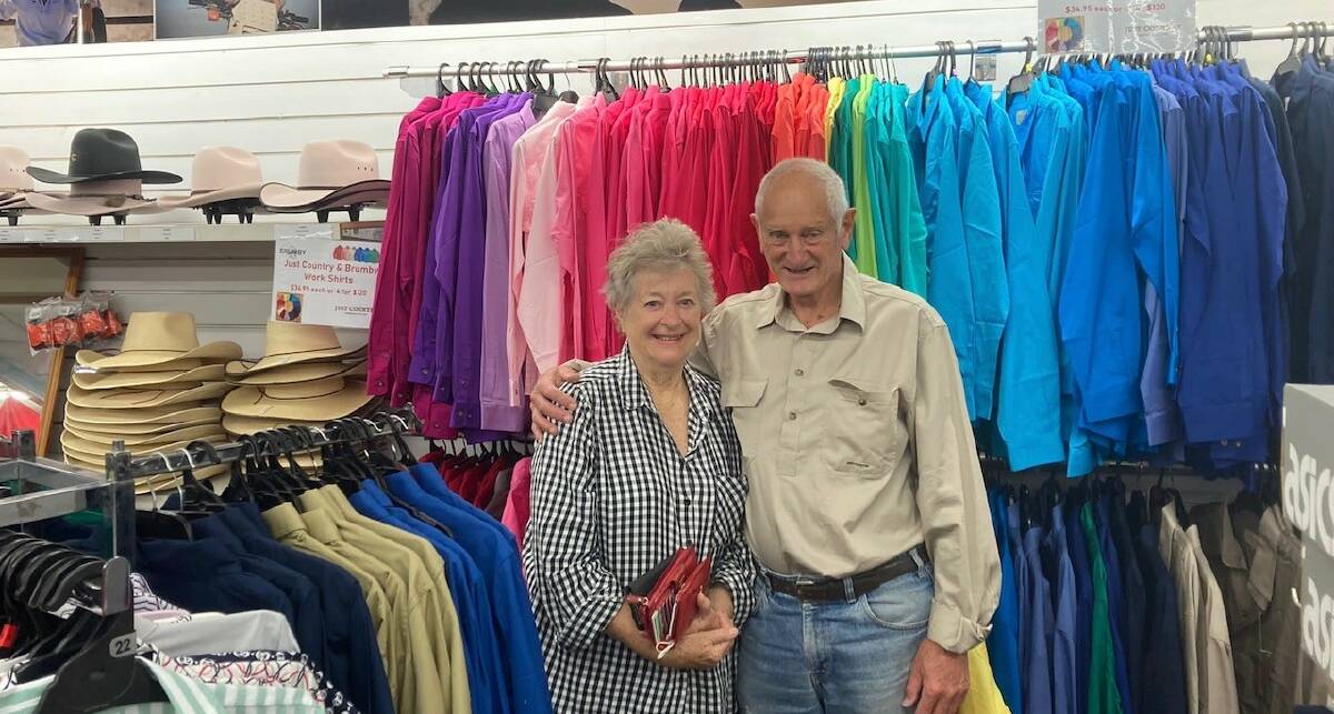Audrey and Bruce Flood are encouraging other seniors across the country to get involved as volunteers. Picture supplied