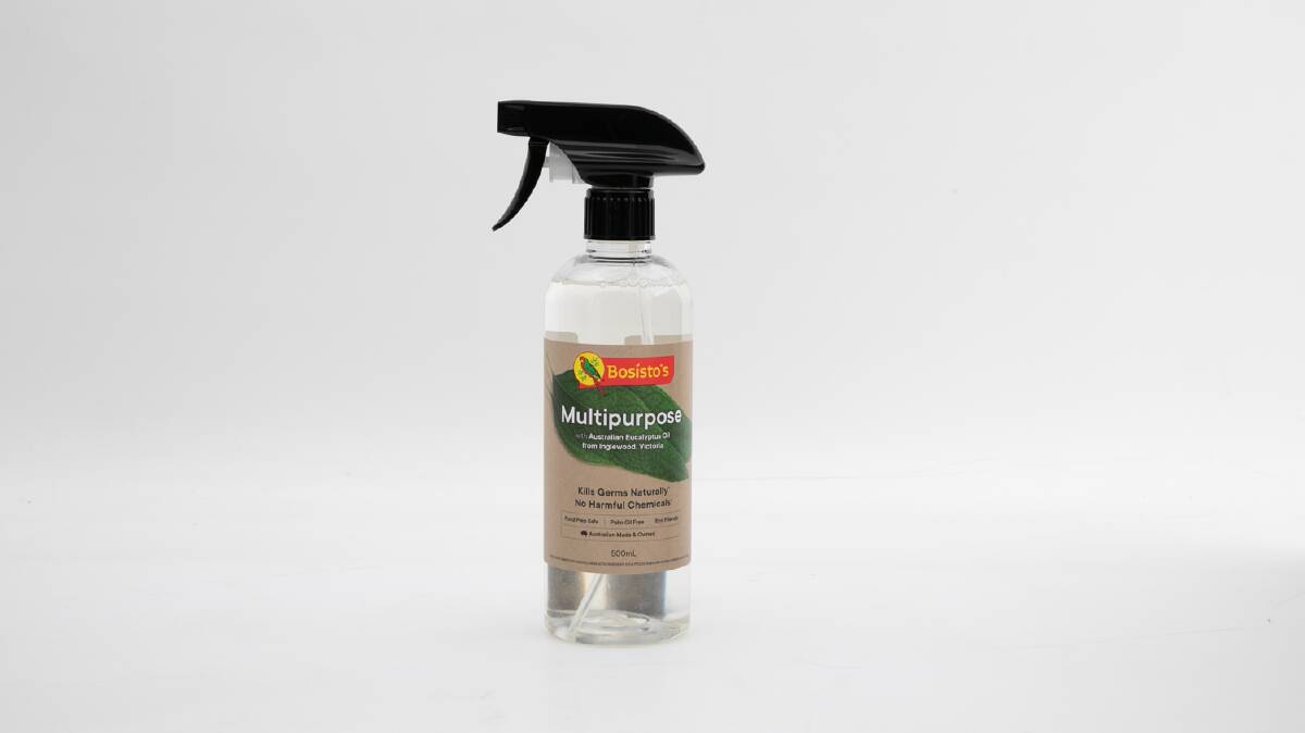Bosistos Multipurpose Cleaner was tied as the best multipurpose cleaner by Choice. Picture supplied