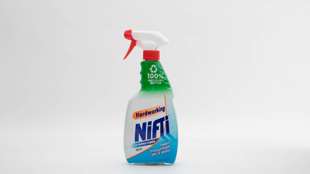 Niftis All Purpose Cleaner was tied as the best multipurpose cleaner by Choice. Picture supplied