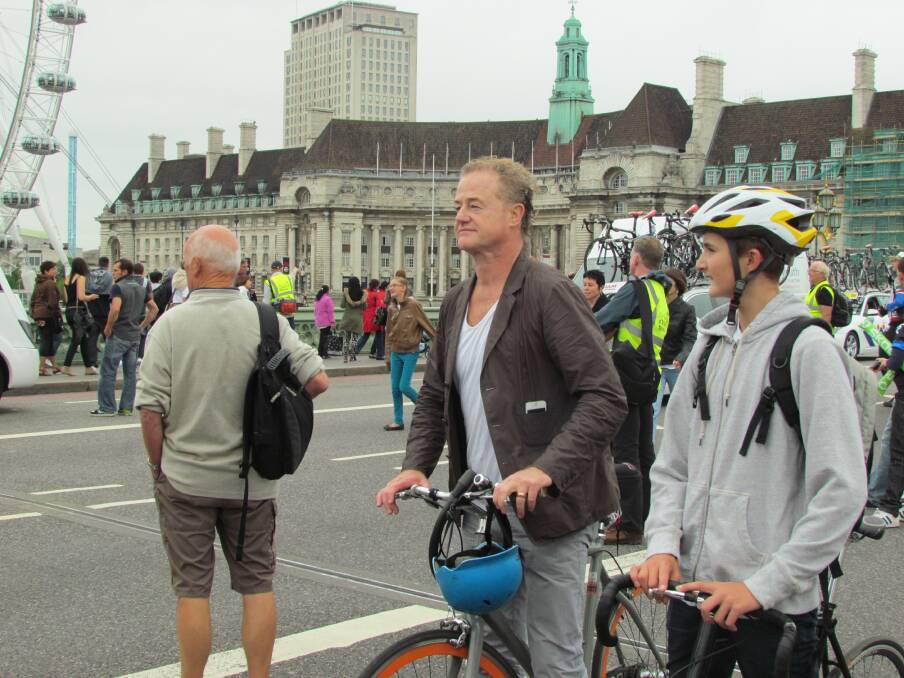 Owen Teale in Whitehall, London, in September 2013. Picture by Ian Haskins