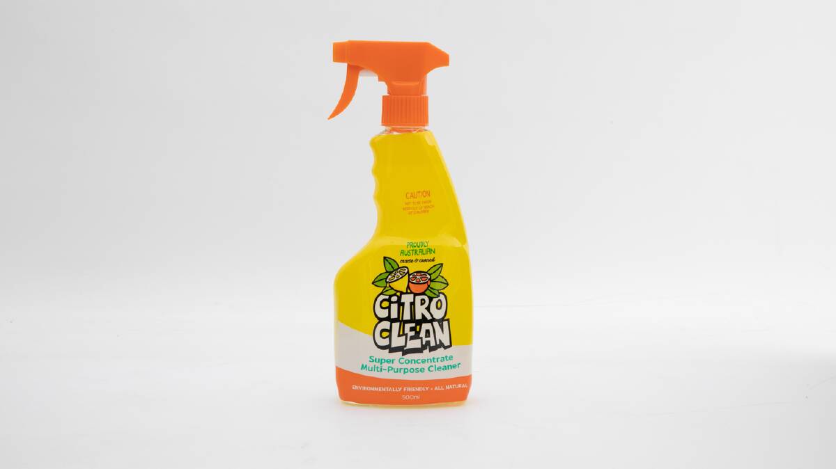 Citro Clean Super Concentrate Multi-Purpose Cleaner was tied as the best multipurpose cleaner by Choice. Picture supplied.