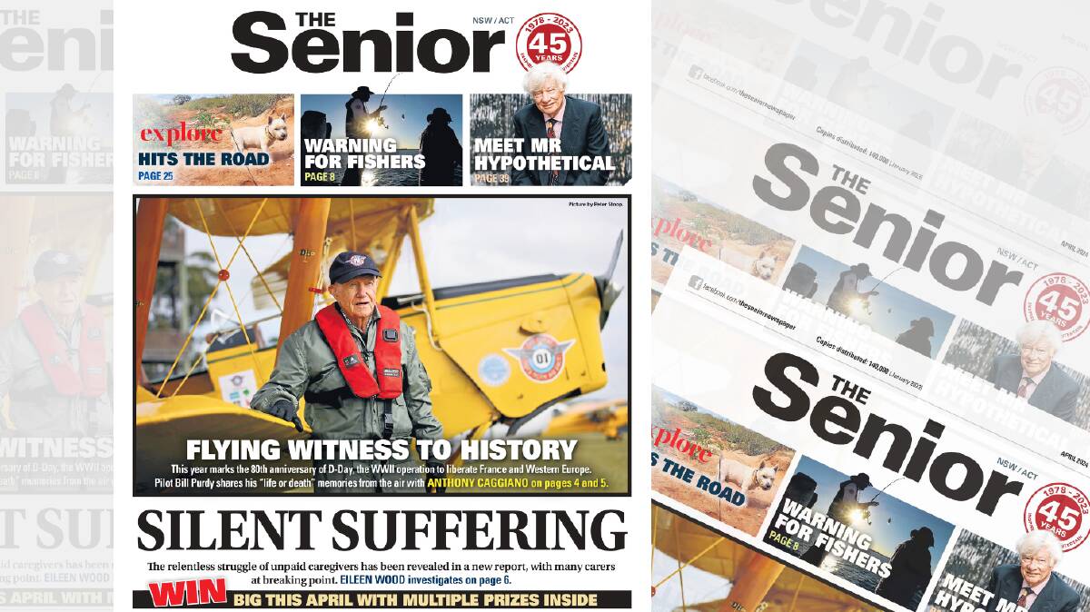 Pick up a copy of the April 2024 edition of The Senior at your local stockist, or flip through the e-edition online. 