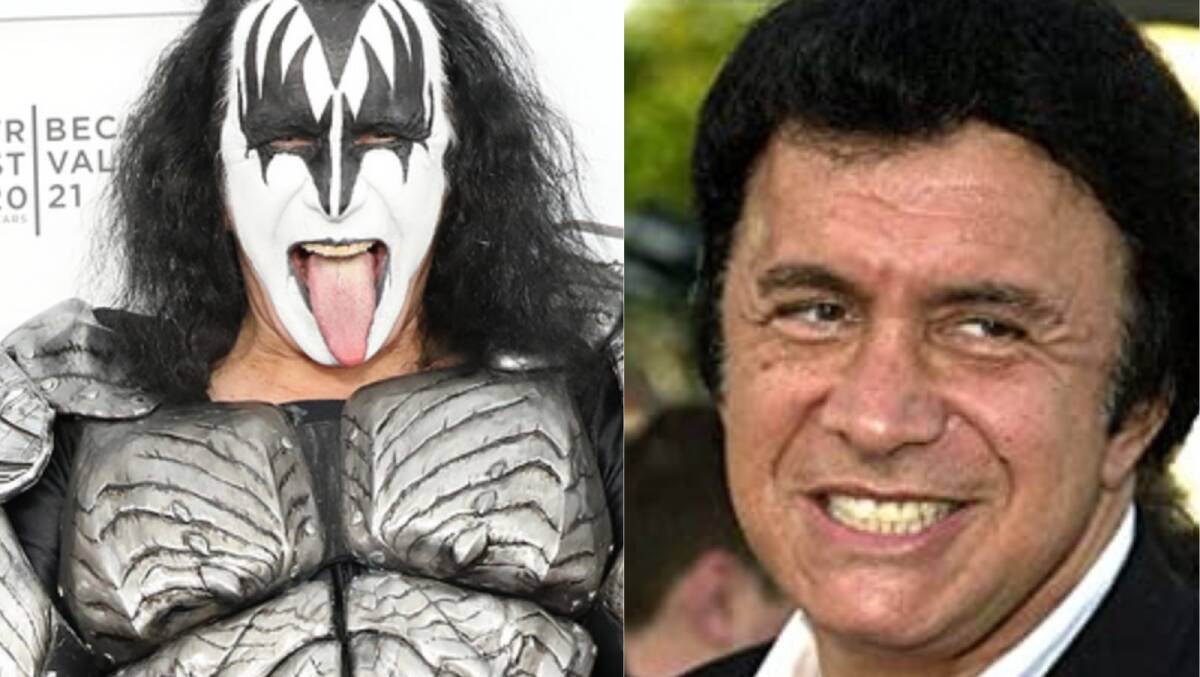 Gene Simmons of Kiss fame had many roles on the big screen as well. Picture supplied