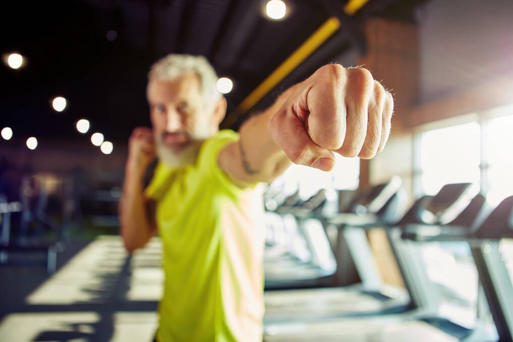 Improved sleep and less tiredness were among the benefits boxing had on people with Parkinson's disease, a study finds. Picture supplied 