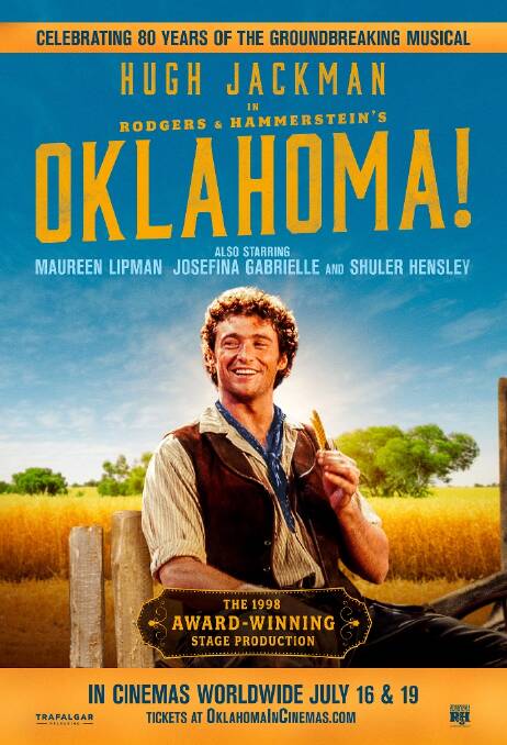 The poster to Oklahoma! Picture supplied