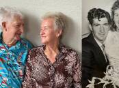 Jimmy and Gay McNamara of North Brisbane have a love for dancing and each other. Pictures supplied