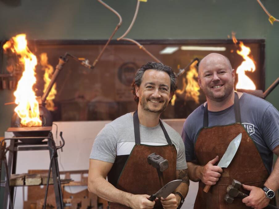 Learn the art of blacksmithing at Artisan Estate. Picture supplied