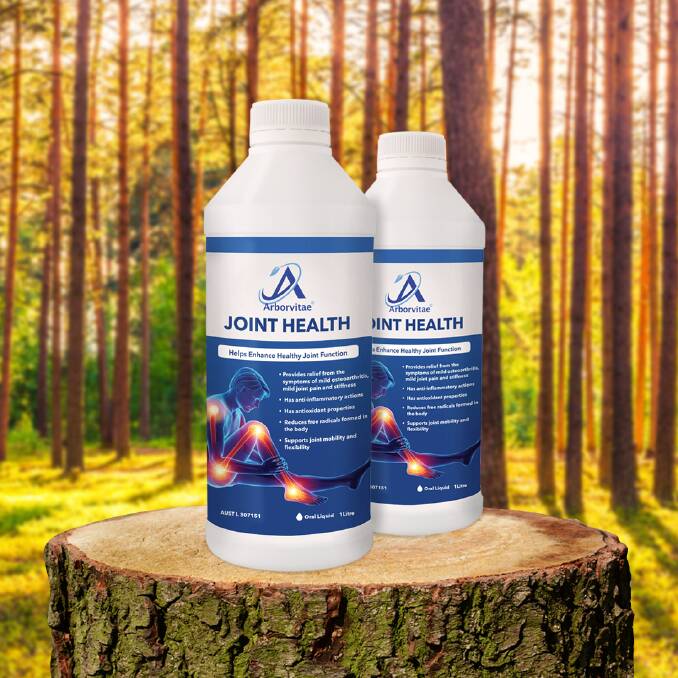 Arborvitae's Joint Health may help you reduce inflammation and pain. Picture supplied