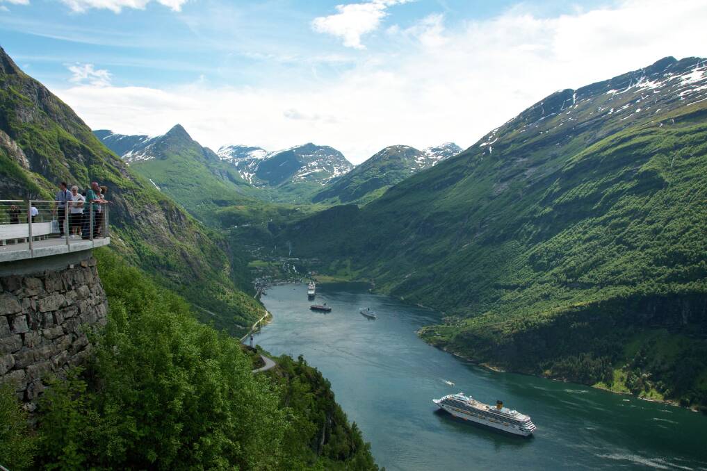 The Geiranger Fjord in Norway. Picture supplied