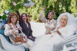 Susan Sarandon, Megan Mullally, Sheryl Lee Ralph and Bette Midler in a still from 'The Fabulous Four'. Picture by Bleecker Street