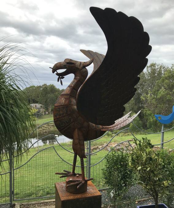 Liverbird by Long Beach sculptor Paul Dimmer. Picture supplied