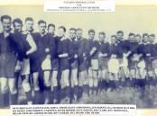 Tatyoon's first senior premiership team in 1946. Picture supplied