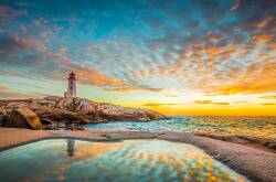 Peggy's Cove Lighthouse, Halifax, Nova Scotia. Picture Shutterstock