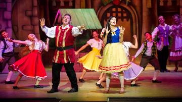 Win tickets to see a pantomime of Snow White in Sydney during September 2024. Picture supplied