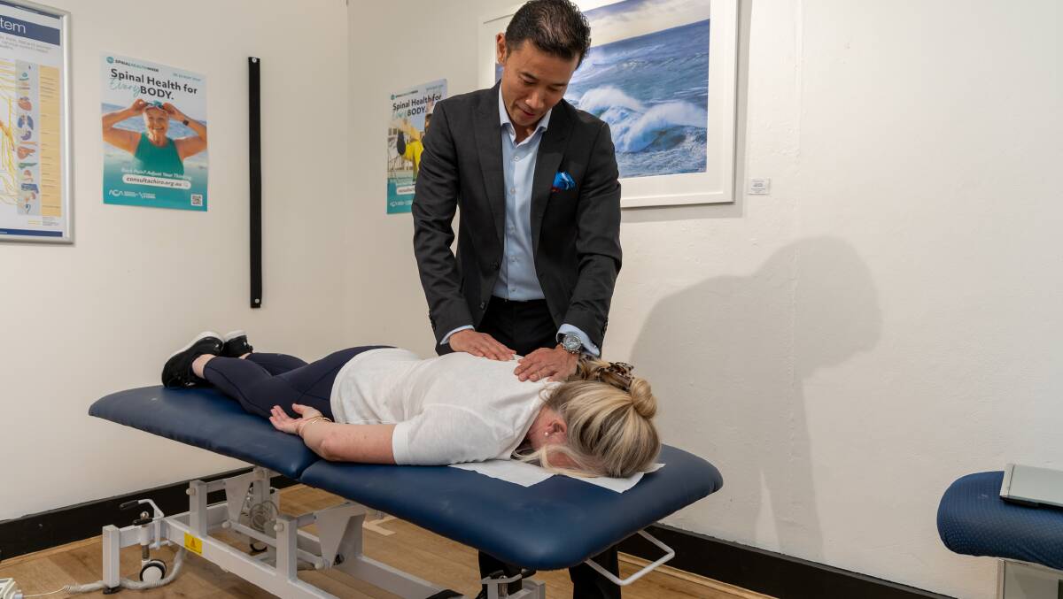 A majority of Australians suffering back and neck pain are not seeking specialist treatment. Picture supplied