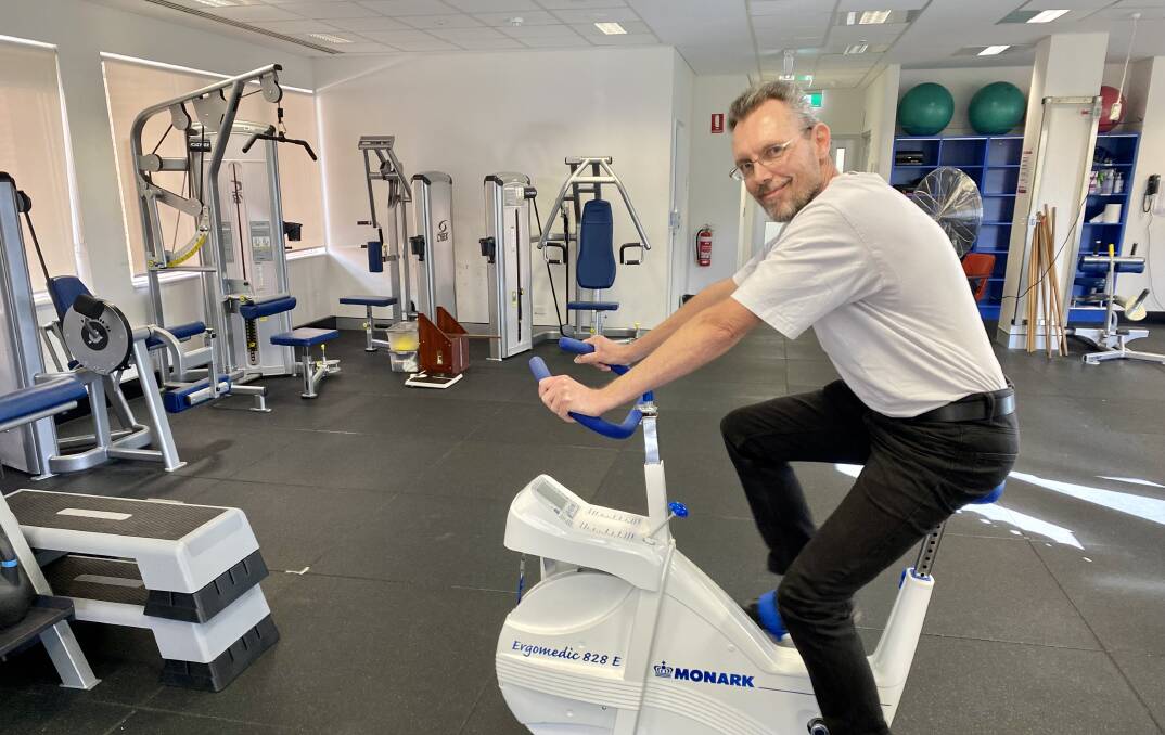 Volker Rehbocks is one of a number of people who reported significant improvements after participating in the trial of a new chronic back pain treatment. Picture supplied