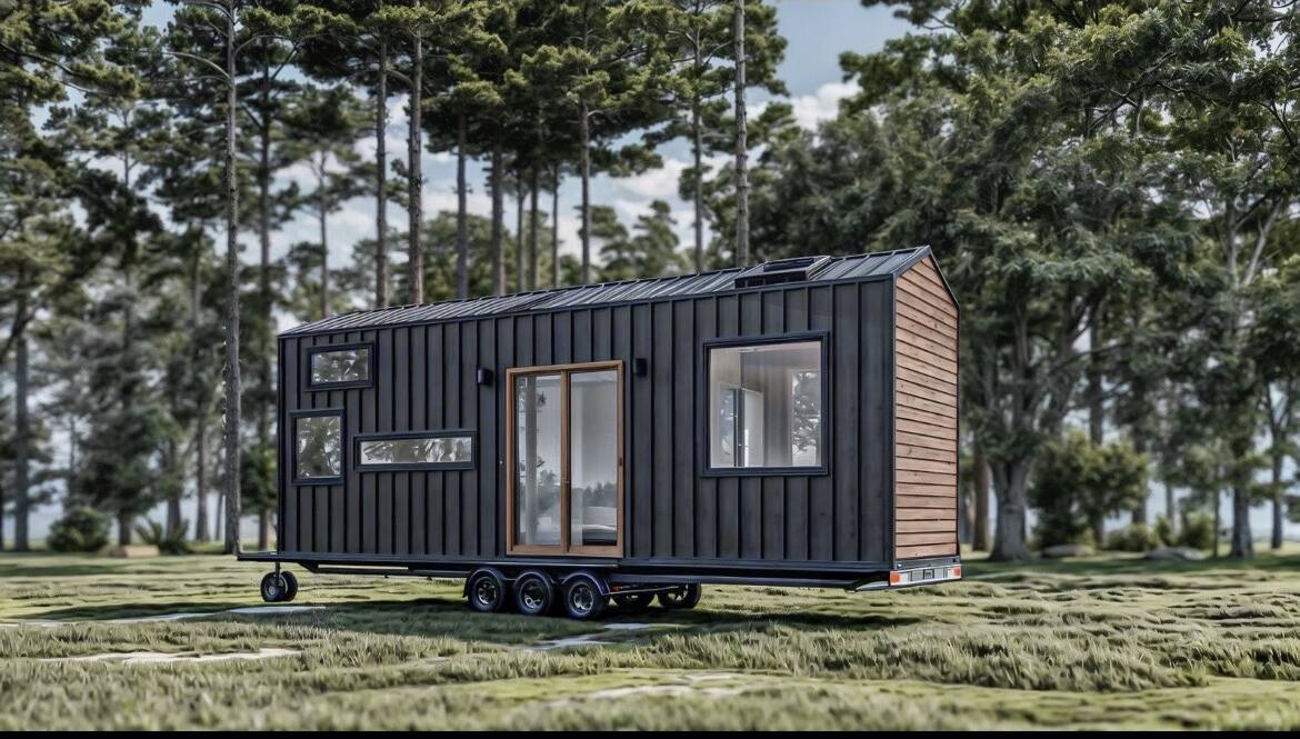 Tiny homes are an inexpensive and flexible downsizing option. Picture courtesy of Havenn Tiny Houses
