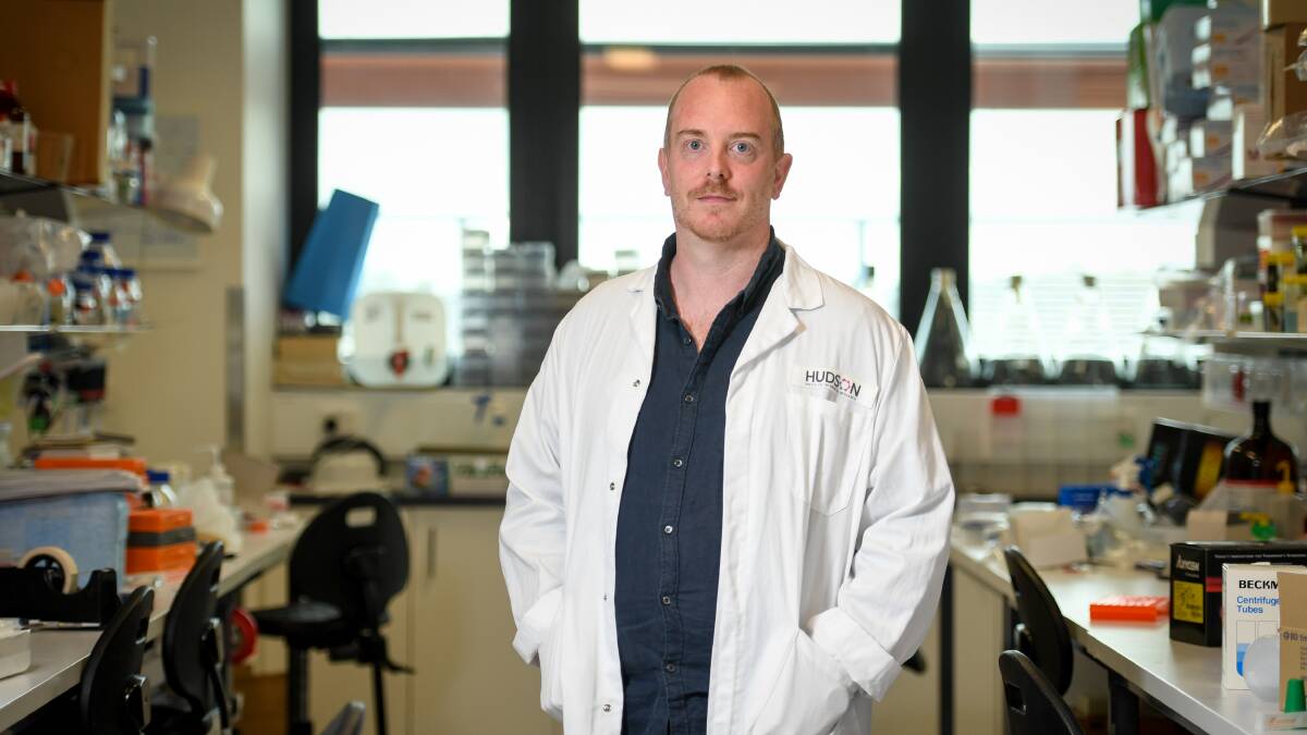 Hunter Institute of Medical Research Associate Professor Dan Gough is excited about new research which could improve survival outcomes for people with a deadly form of lung cancer. Picture supplied 