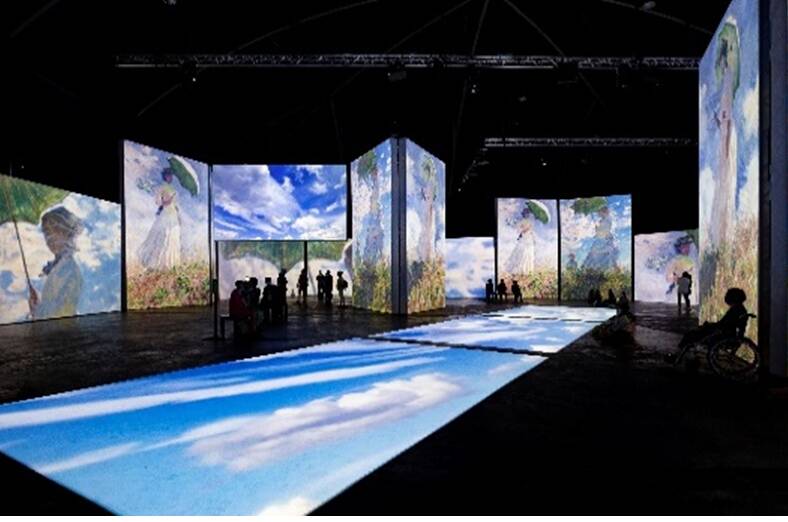 Grande Experiences - the team behind Van Gogh Alive are bringing a new experience based on the artworks of Monet and the Impressionists to Australia. Picture supplied