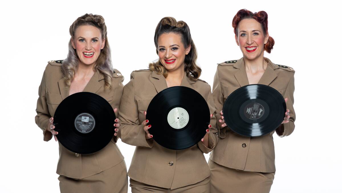 SISTER ACT: Popular vocal trio Three Little Sisters will present their tribute to The Andrews Sisters at this year's Adelaide Fringe Festival from February 21-23.
