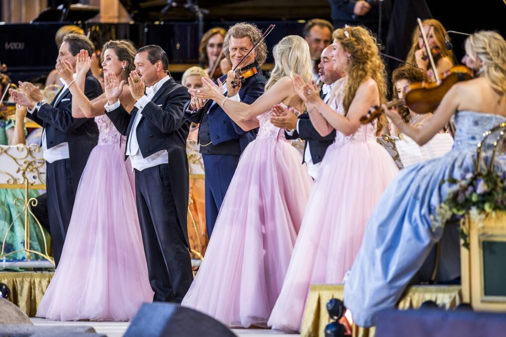 A still from André Rieu's Power of Love concert, filmed in Maastricht, the Netherlands. Picture by André Rieu Productions/Piece of Magic Entertainment
