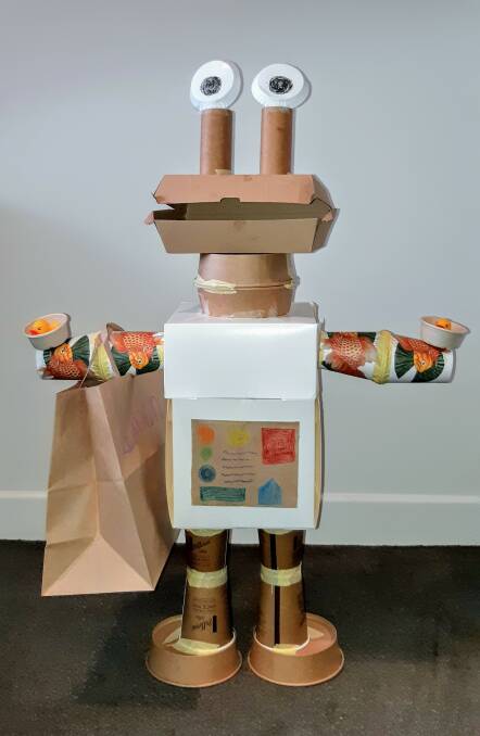 Meet Quatro, the fully recycled robot.