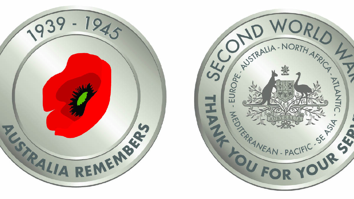 Medallion, certificate recognise WWII veterans