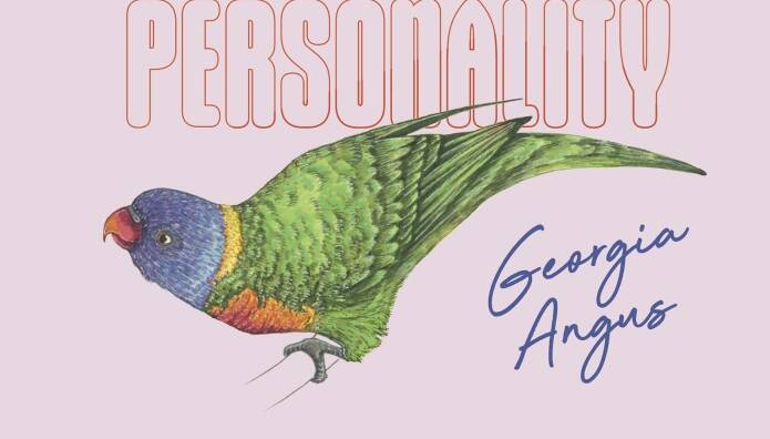 The cover of Georgia Angus' new book Birds with Personality. Picture supplied 