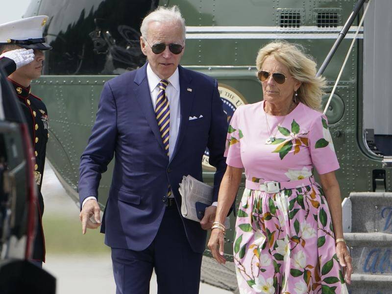 US first lady Jill Biden has tested positive to COVID-19 and close contacts have been notified. (AP PHOTO)