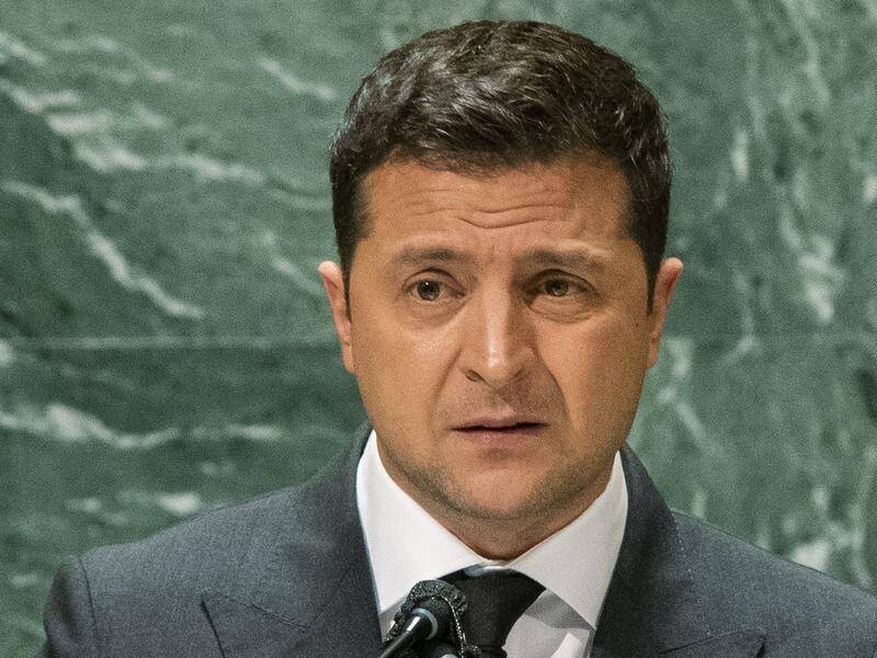 President Volodymyr Zelenskiy says Ukraine may break off diplomatic relations with Russia.