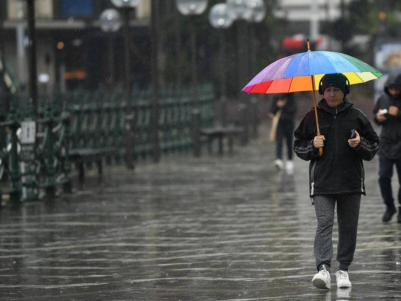 More wet weather might be on the way with the drier El Nino system coming to an end. (Joel Carrett/AAP PHOTOS)