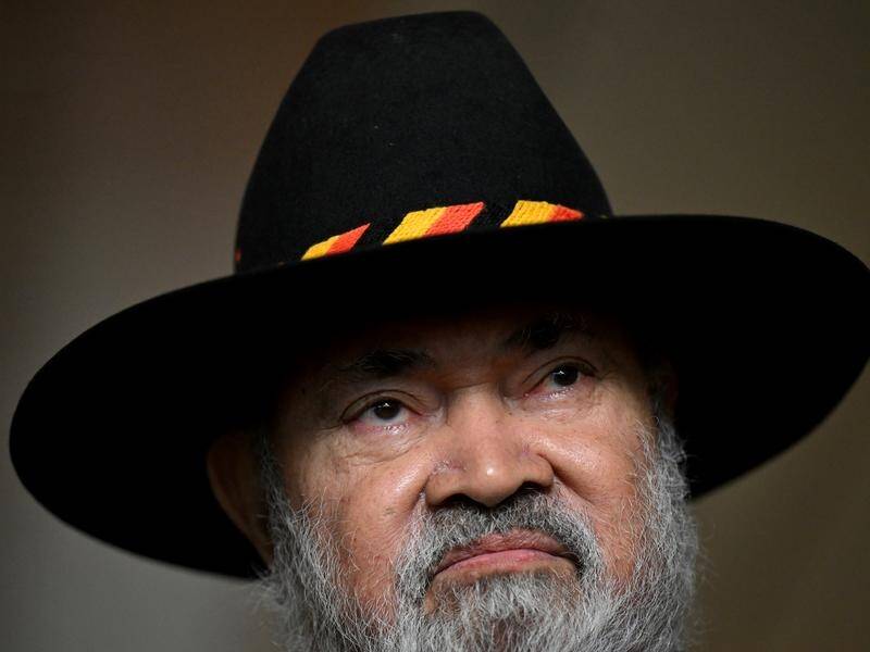Pat Dodson, 75, is retiring from the Senate after seven-and-a-half years. (Lukas Coch/AAP PHOTOS)