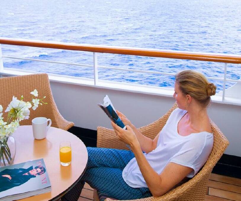 Relax aboard Pacific Eden.