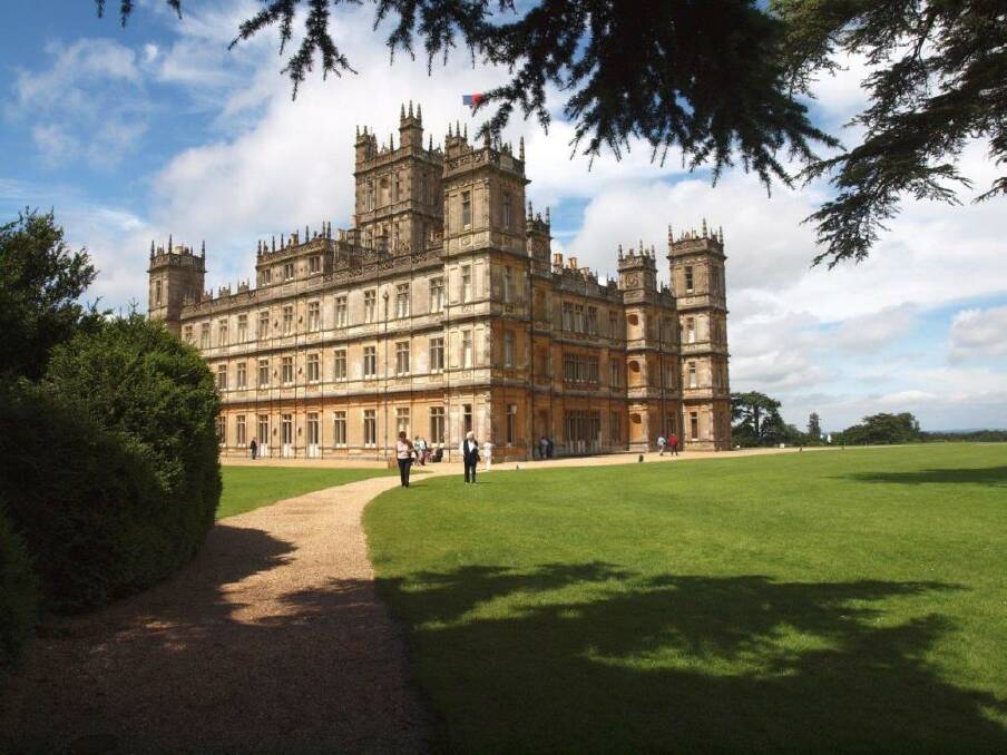 Highclere Castle, the location for Downtown Abbey.