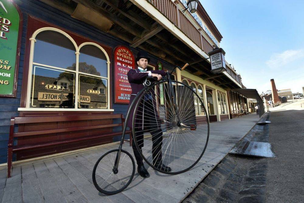 Penny-farthings put to the test.