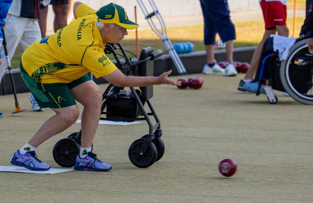 Bowls champion Cheryl Lindfield loves the sport because of its inclusivity. Picture Bowls Australia